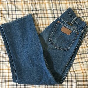 Wrangler cropped jeans